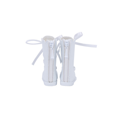Bottines blanches à lacets pour Mori Lolli