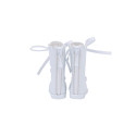 White lace-up ankle boots for Mori Lolli