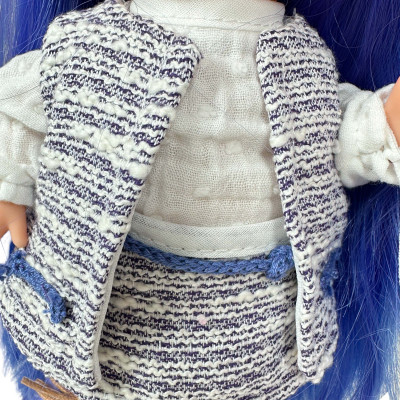 Articulated Mia Blue and her dog - Edition 2025 - Nines d'Onil