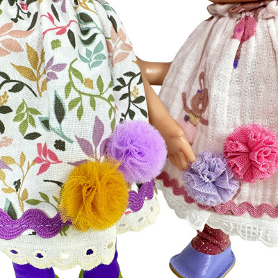 Pippa articulated Cotton lilac doll - Edition 2025 - Nines d'Onil