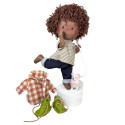 Articulated Pippo doll and his dog - Edition 2025 - Nines d'Onil