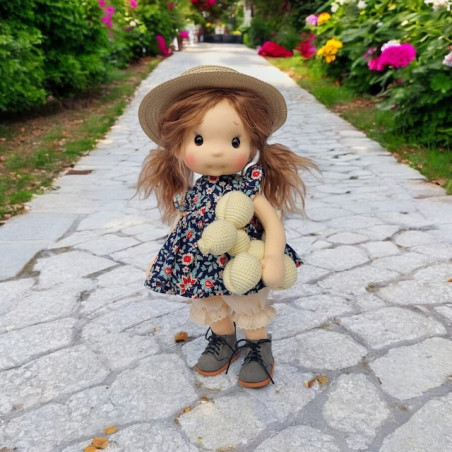 Sunny Inspiration Waldorf doll 38 cm - Art and Doll