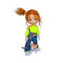 Poupée articulée Nika Coton Bio 40 cm - Art and Doll