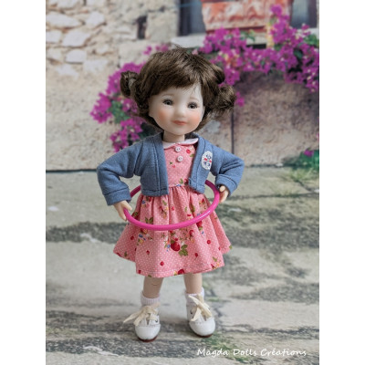 Tenue London Dolls' School pour poupée Ten Ping