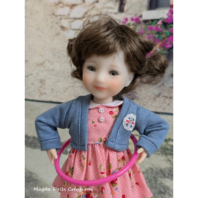 Tenue London Dolls' School pour poupée Ten Ping