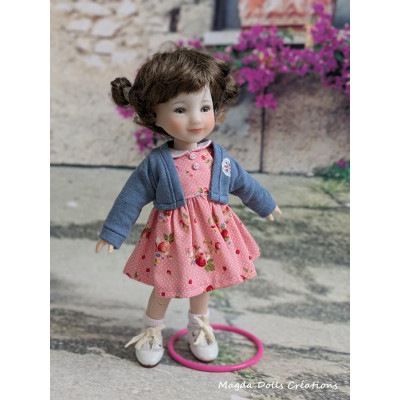 Tenue London Dolls' School pour poupée Ten Ping