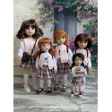 Hummingbird School Group Outfit for Ten Ping Doll
