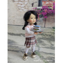 Hummingbird School Group Outfit for Ten Ping Doll