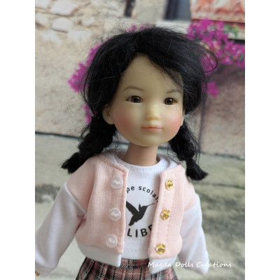 Hummingbird School Group Outfit for Ten Ping Doll