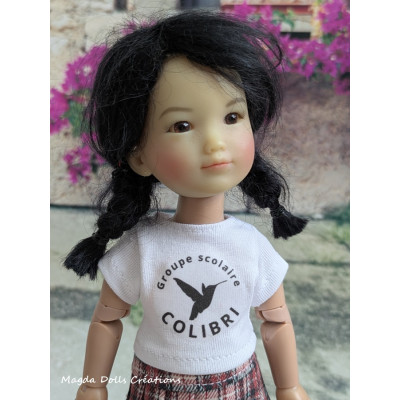 Hummingbird School Group Outfit for Ten Ping Doll