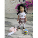Hummingbird School Group Outfit for Ten Ping Doll