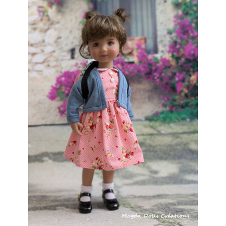Tenue L'école du Chat noir pour poupée Ten Ping Tenue L'école du Chat noir pour poupée Ten Ping