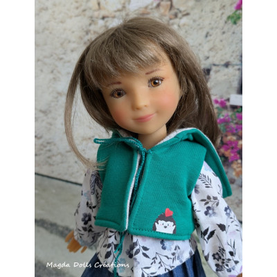 Tenue L'école du Hérisson pour poupée Siblies