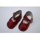 Chaussures rouge bordeaux pour Little Darling
