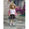 Tenue L'école du petit Chaperon rouge pour poupée Little Darling