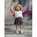 Tenue L'école du petit Chaperon rouge pour poupée Little Darling