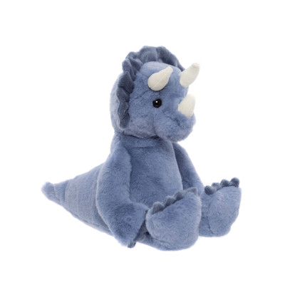 Triceratops Troy Denim Blue - Bear & Me - Charlie Bears