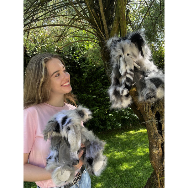 Duo Eléphants Earl et Everest - Charlie Bears Peluche