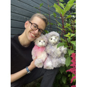 Duo Ours Amelie et Meghan - Charlie Bears Peluche