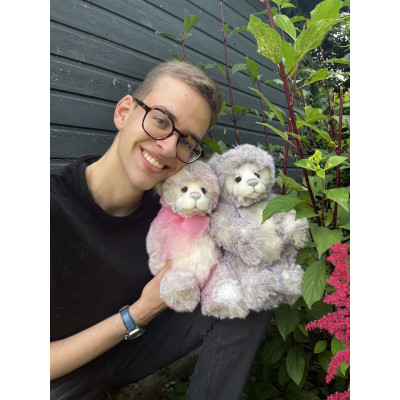 Duo Ours Amelie et Meghan - Charlie Bears Peluche