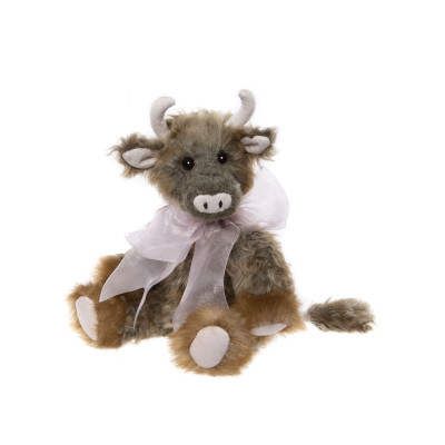 Duo Vaches Hilltop et Prairie - Charlie Bears Peluche