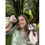 Duo Léopards Plumo Flapdoodle et Fiddle Faddle - Charlie Bears Peluche