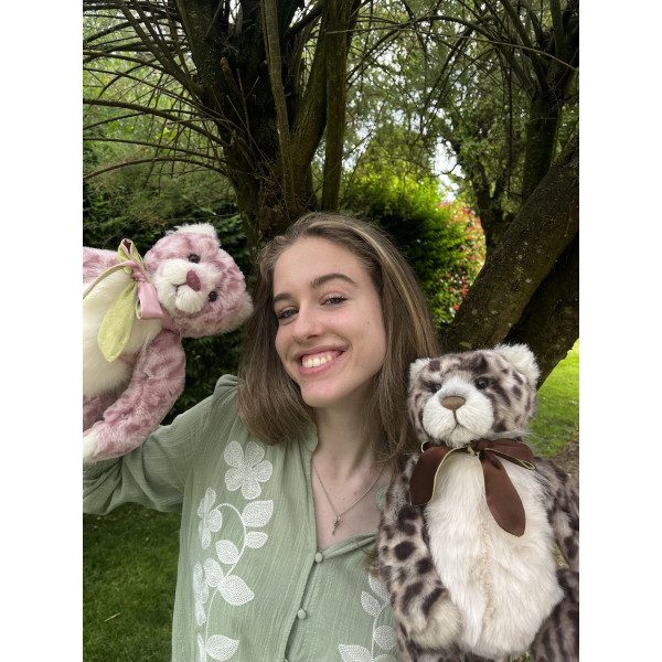 Duo Léopards Plumo Flapdoodle et Fiddle Faddle - Charlie Bears Peluche