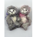 Duo Ours Amelie et Meghan - Charlie Bears Peluche