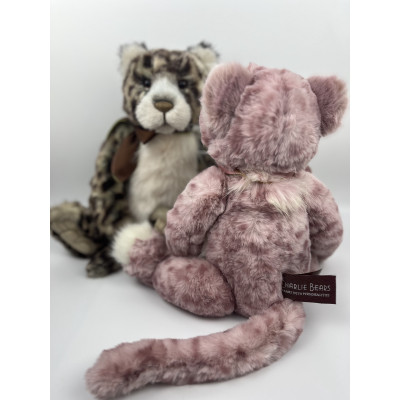 Duo Léopards Plumo Flapdoodle et Fiddle Faddle - Charlie Bears Peluche