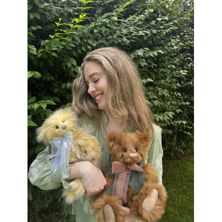 Duo Ours Fig et Star Jasmine - Charlie Bears Peluche Duo Ours Fig et Star Jasmine - Charlie Bears Peluche