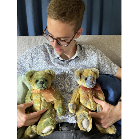 Duo Ours Noon et Midday - Charlie Bears Peluche Duo Ours Noon et Midday - Charlie Bears Peluche