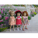 Tenue Jour 1 pour poupée Boneka - Magda Dolls Creations