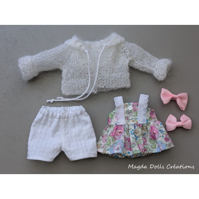 Tenue Jour 2 pour poupée Boneka - Magda Dolls Creations