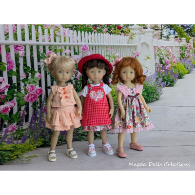 Tenue Jour 3 pour poupée Boneka - Magda Dolls Creations