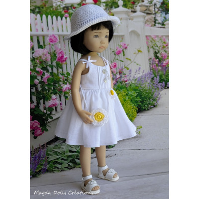 Tenue Jour 6 pour poupée Little Darling - Magda Dolls Creations