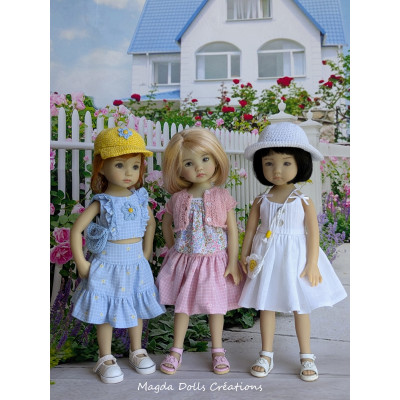 Tenue Jour 6 pour poupée Little Darling - Magda Dolls Creations
