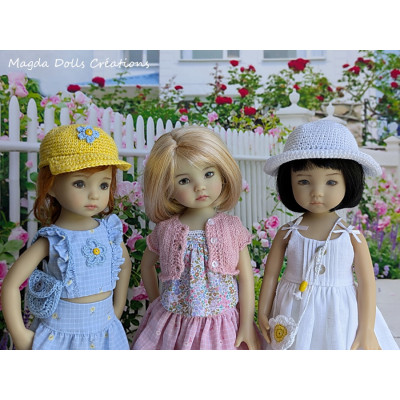 Tenue Jour 6 pour poupée Little Darling - Magda Dolls Creations