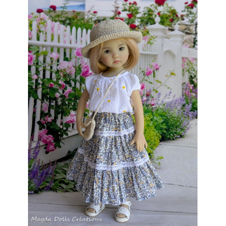 Tenue Jour 8 pour poupée Little Darling - Magda Dolls Creations Tenue Jour 8 pour poupée Little Darling - Magda Dolls Creations