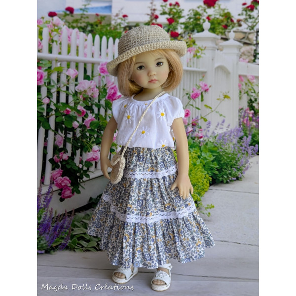 Tenue Jour 8 pour poupée Little Darling - Magda Dolls Creations