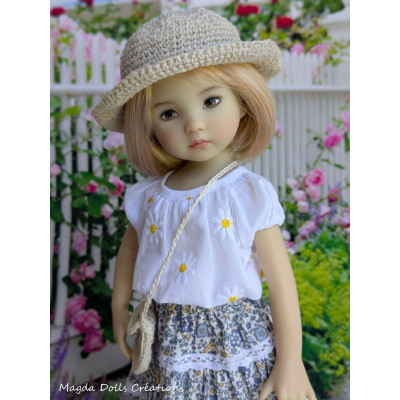 Tenue Jour 8 pour poupée Little Darling - Magda Dolls Creations