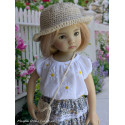 Tenue Jour 8 pour poupée Little Darling - Magda Dolls Creations