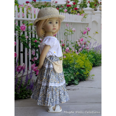 Tenue Jour 8 pour poupée Little Darling - Magda Dolls Creations