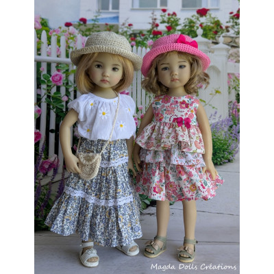 Tenue Jour 9 pour poupée Little Darling - Magda Dolls Creations