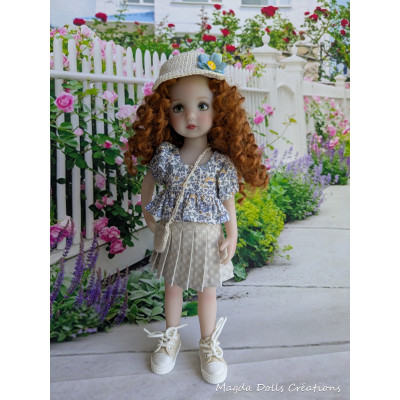 Tenue Jour 10 pour poupée Li'l Dreamer - Magda Dolls Creations