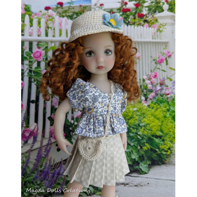 Tenue Jour 10 pour poupée Li'l Dreamer - Magda Dolls Creations