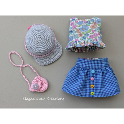 Tenue Jour 14 pour poupée Li'l Dreamer - Magda Dolls Creations
