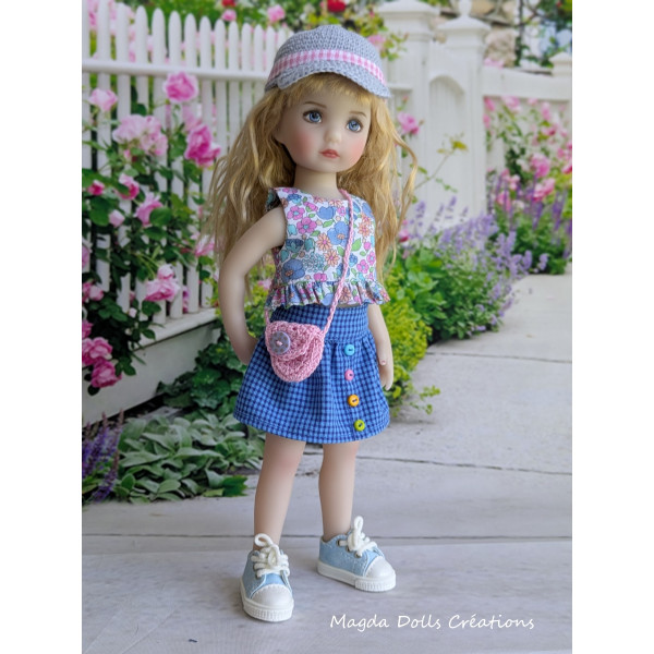 Tenue Jour 14 pour poupée Li'l Dreamer - Magda Dolls Creations