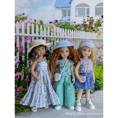 Tenue Jour 14 pour poupée Li'l Dreamer - Magda Dolls Creations