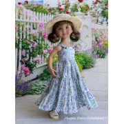 Tenue Jour 15 pour poupée Li'l Dreamer - Magda Dolls Creations