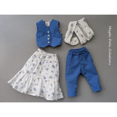 Tenue Jour 16 pour poupée Fashion Friends - Magda Dolls Creations